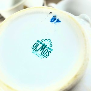 Lote de Pocillos, Tazas y Platos de Porcelana Olmos Uruguay - imagen 4