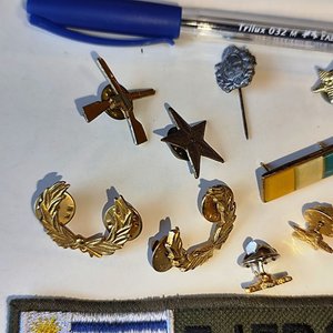 Lote de Insignias y Parches Militares: Ejército Uruguayo - imagen 2