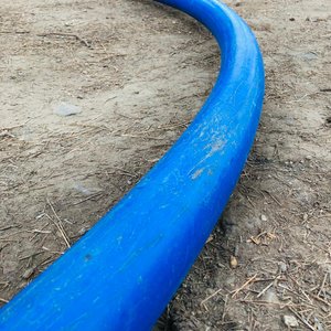 Rollo de Plastiducto Azul Flexible 3.30m Diámetro + 10cm Espesor - imagen 2