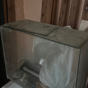 Lote siguiente: Pescera de Vidrio Rectangular