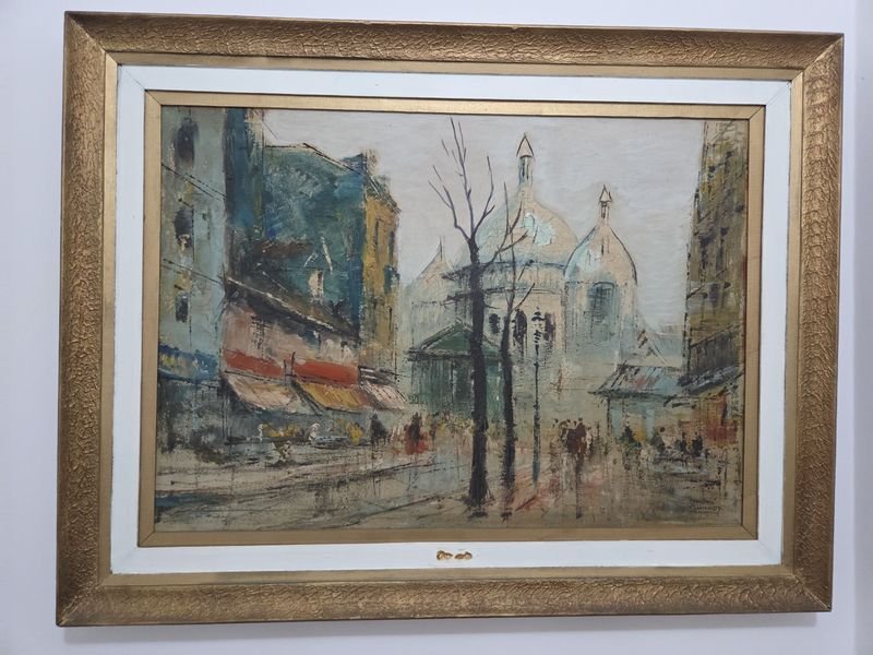 Lote siguiente: Pintura francesa antigua firmada