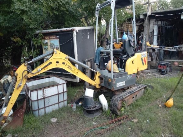 Miniexcavadora Wacker Neuson EZ17 Incompleta para Repuestos