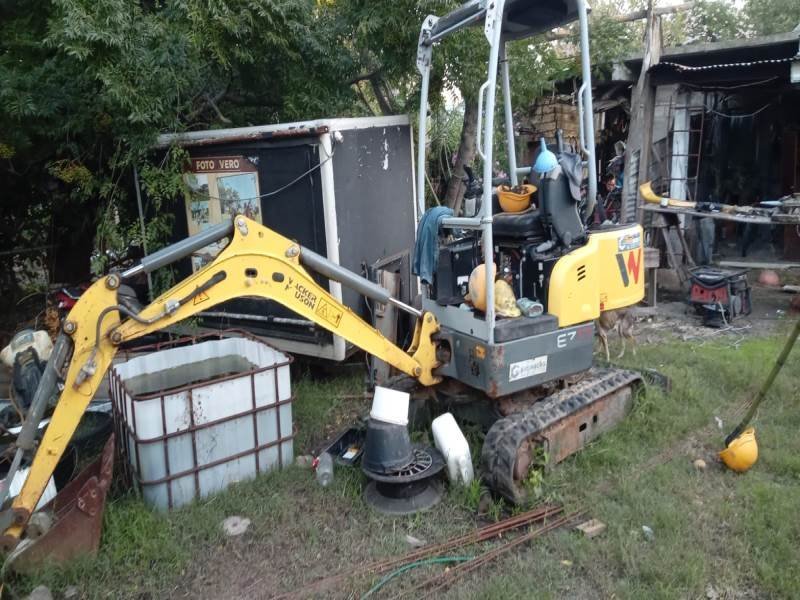 Miniexcavadora Wacker Neuson EZ17 Incompleta para Repuestos