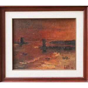 Lote siguiente: Óleo "Paisaje" de Arditti, 34 x 42 cm