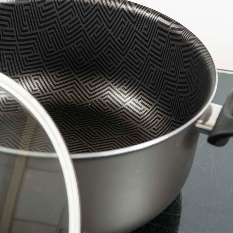 Olla de vidrio Tramontina con tapa - imagen 2