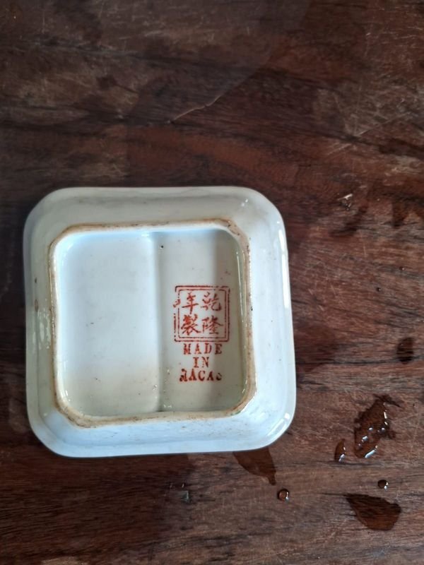 Juego de porcelana china con diseño floral - imagen 2