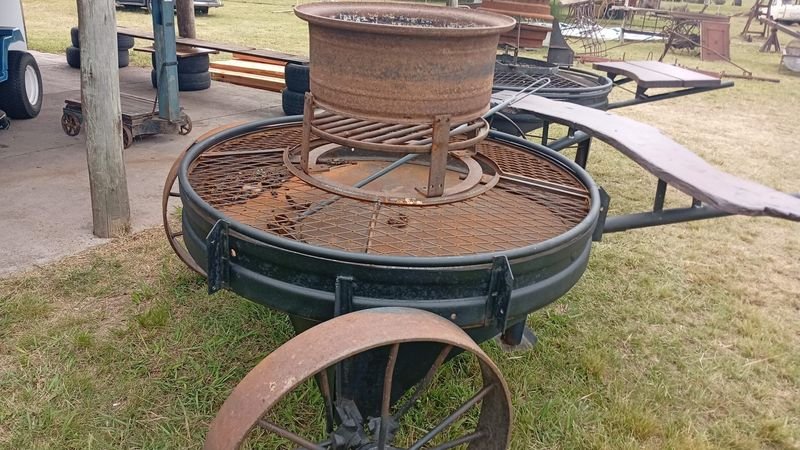 Parillero rustico para asador