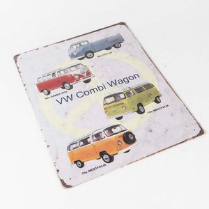 Lote anterior: Chapa Litografiada VW Combi "Samba Bus" y "Westfalia" 40x30cm