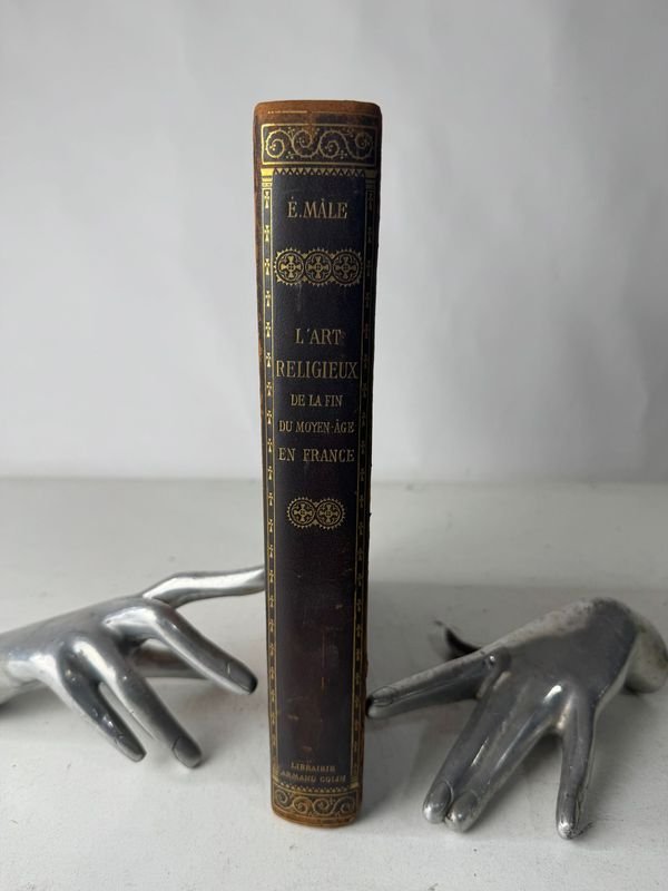 Lote siguiente: Libro de arte religioso francés de finales de la Edad Media por Emile Male