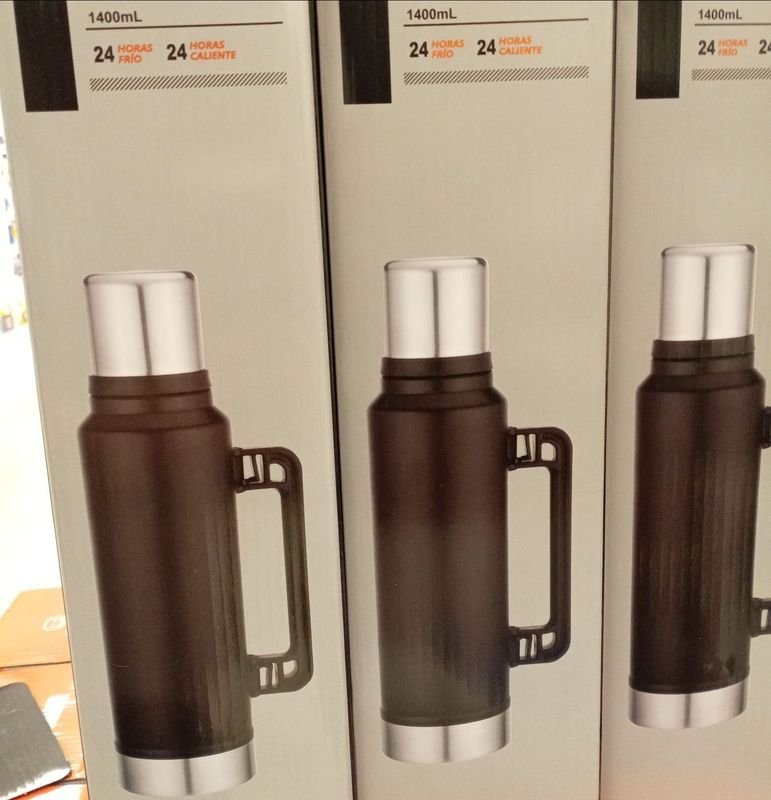 Termo Acero Inoxidable 1400ml - 24 Horas Frío/Caliente - imagen 3