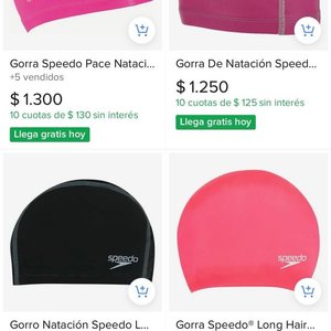 Gorra de Natación Speedo Junior Pace Cap Rosa - imagen 2