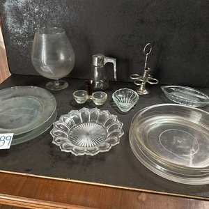 Fuente de Vidrio, Copa Grande, Platos y Bandejas Copetineras - imagen 2