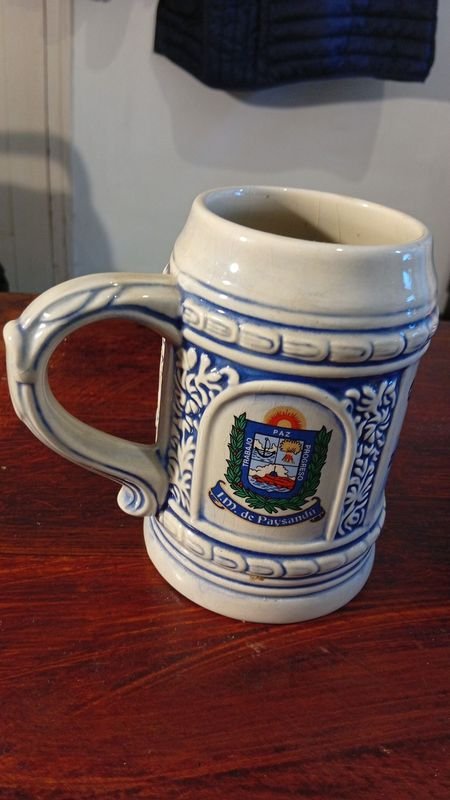 Jarra Cerámica "35ª Semana de la Cerveza Paysandú 2000"