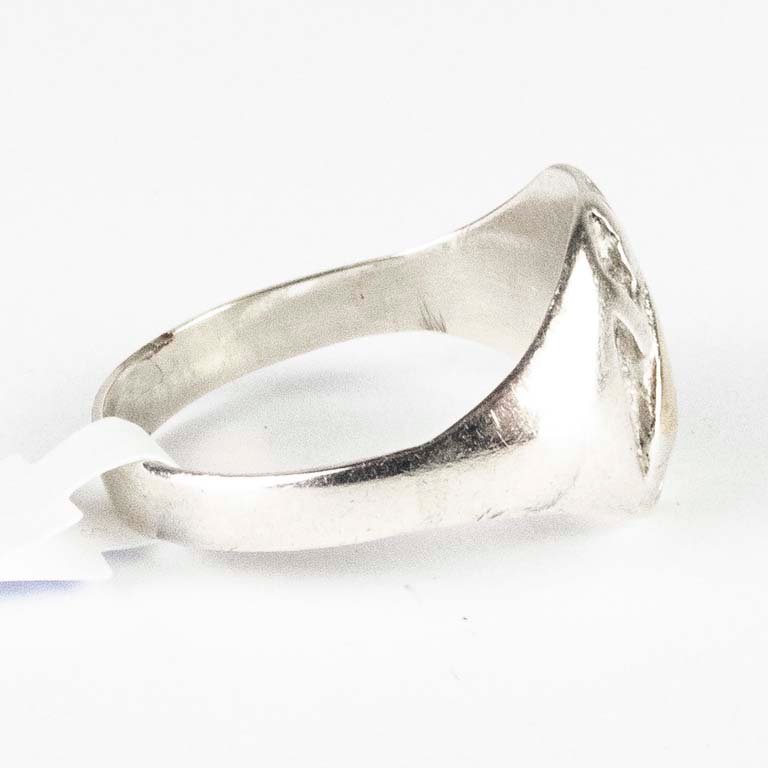 Anillo de plata con oro 18K - Peso: 4,2gr - Medidas: 19mm - imagen 2