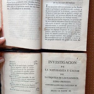 Riqueza de las Naciones Tomo I y II - Adam Smith - Edición 1805 - imagen 2