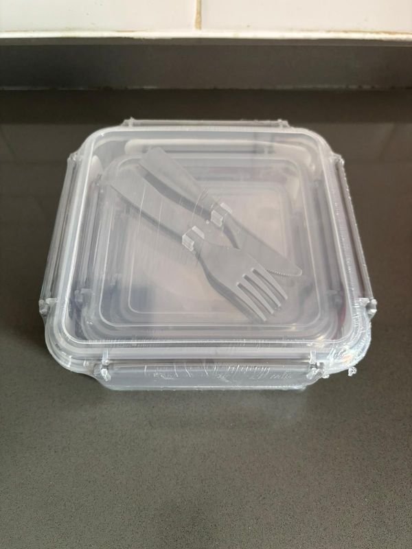 Tupperware para cocina, 3 unidades, plástico libre de BPA - imagen 3