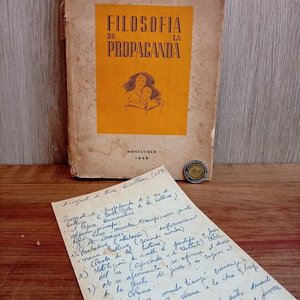 Lote siguiente: Libro "Filosofía de la Propaganda" Primera Edición Firmado por Roberto Fabregat Cúneo