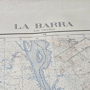 Mapa del Instituto Geográfico de La Barra y Los Cerrillos, Escala 1:50.000 - imagen 2
