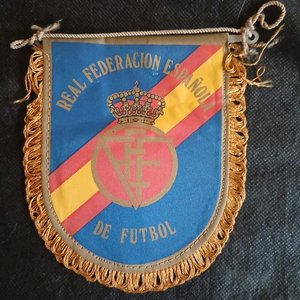 Banderín Colección Mundial España 82 Real Federación Española de Fútbol - imagen 2