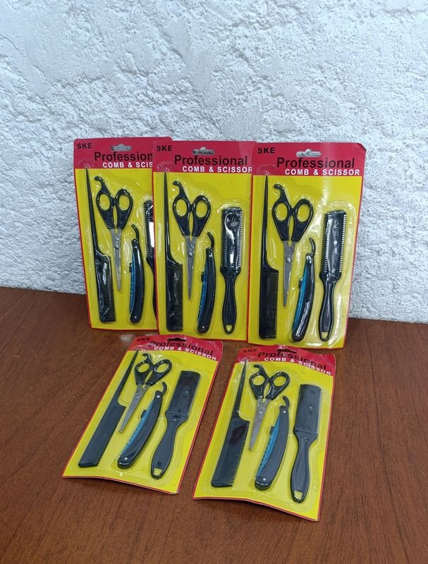 Conjunto de herramientas de peluquería profesional
