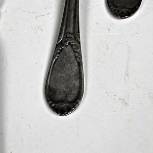 Diez Cubiertos para Pescado Eberle de Metal Plateado - imagen 5