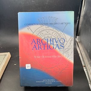 Lote siguiente: Archivo Artigas: Tomo Vigesimotercero