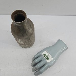 Botella de Leche Alemana Kasdorf Antigua de Metal - imagen 3