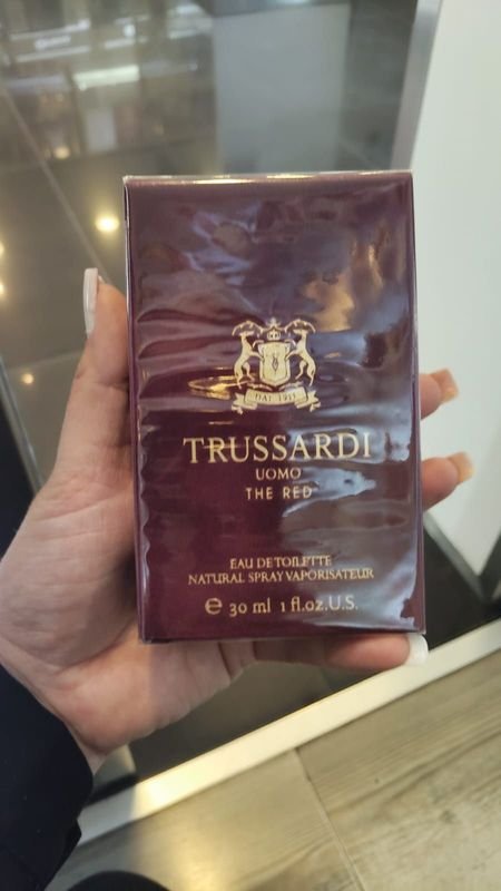 Trussardi Perfume UOMO THE RED 30ml - Nuevo y sin abrir