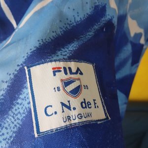 Camiseta de Fútbol Club Nacional de Football 1999 Fila Talle XL - imagen 5
