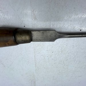 Destornillador Antiguo Mathison de Acero y Madera - imagen 3