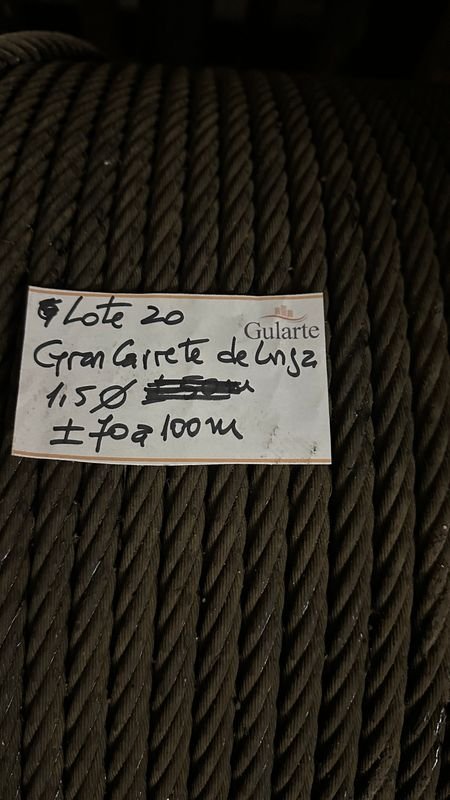 Gran carrete de linga para cableado - imagen 2