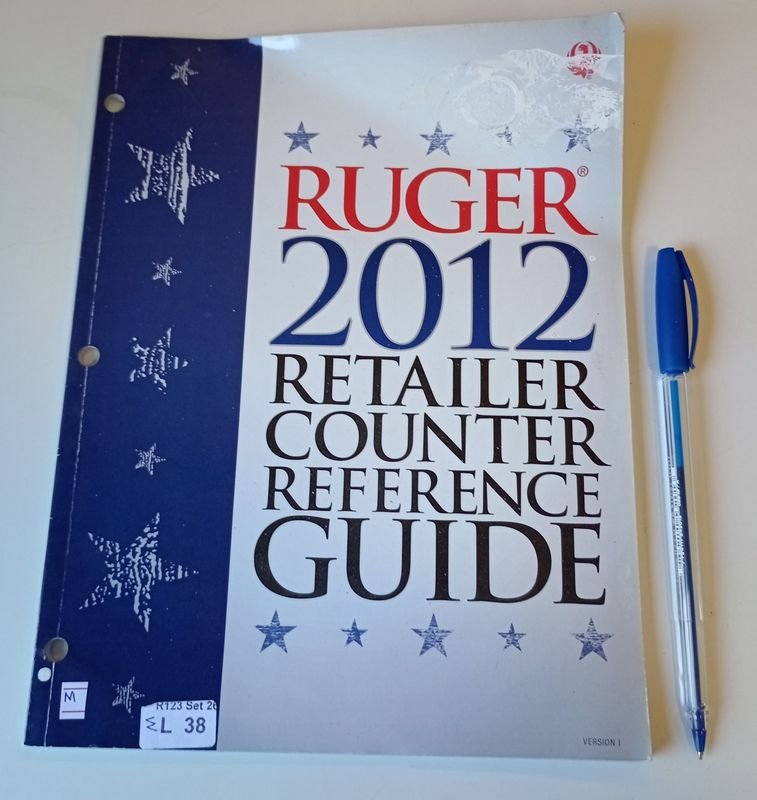 Catálogo de Venta Ruger 2012 - Guía de Referencia para Minoristas