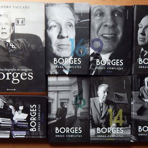 Obras Completas de Jorge Luis Borges: Tomos 2, 6, 7, 8, 9, 14, 16 y Biografía Ilustrada - imagen 1