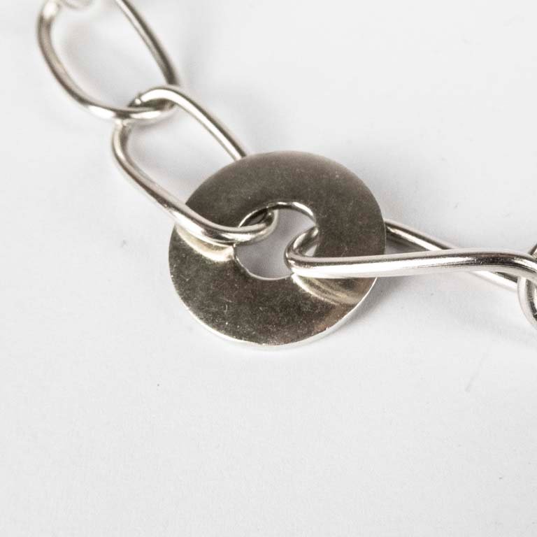 Cadena de plata en excelente condición - imagen 2