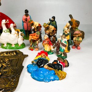 Lote de Figuras Decorativas en Yeso Variadas - imagen 4