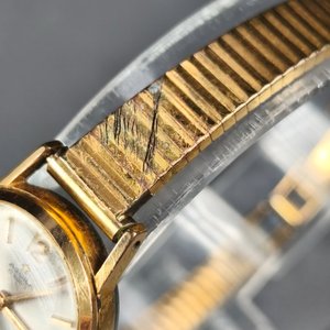 Dos Relojes de Dama Dorados: Citizen Octogonal y Antiguo Águila 17 Rubíes - imagen 14