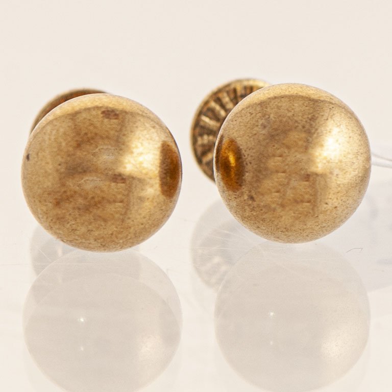 Lote siguiente: Par de tornillos oro 18k - Remate en línea