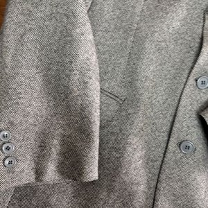 Saco de Vestir Gris Talle M - imagen 2