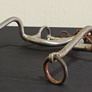 Freno de Caballo en Acero con Barbada y Cadena - imagen 3