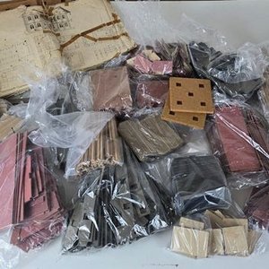 Lote siguiente: Juego Vintage para Armar Casas por Encastre - Construcción Arquitectónica