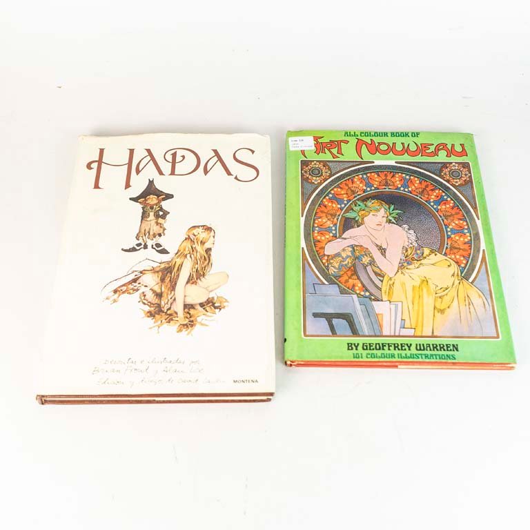 Dos Libros: Art Nouveau y Hadas, Tapa Dura