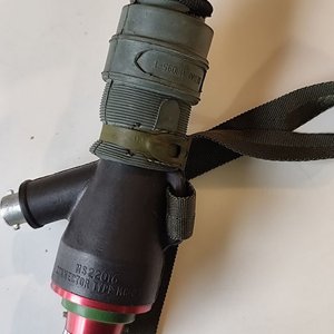 Mascarilla de Oxígeno A13 NAVY Usada con Bayonetas en T - imagen 6