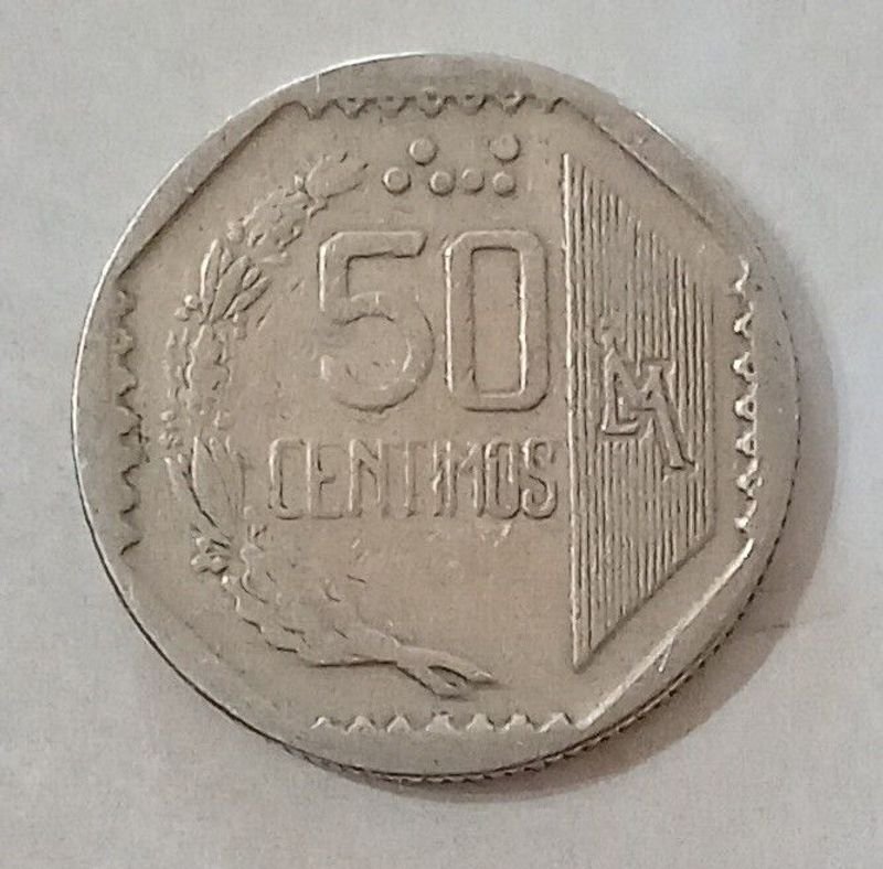 Moneda del Banco Central de Reserva del Perú, acuñada en el año 1998 - imagen 2
