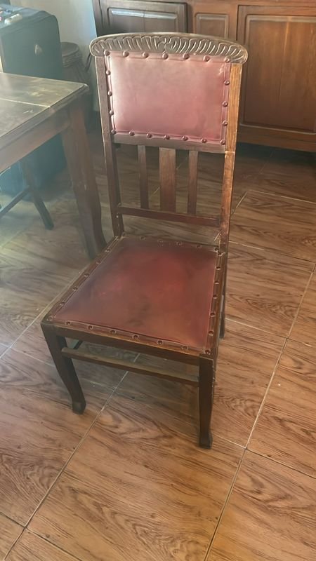 Antiguo Juego de Comedor Español - Muebles Antiguos - imagen 4