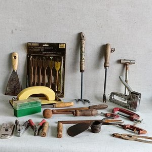 Lote de Herramientas Varias: Brocas, Pinzas, Cucharas y Más - imagen 2