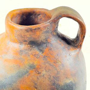 Jarra de Cerámica Artesanal con Asa y Acabado Rústico - imagen 3
