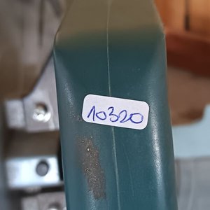Lote siguiente: Sierra Ingletadora Eléctrica Usada con Motor PU Belt Drive
