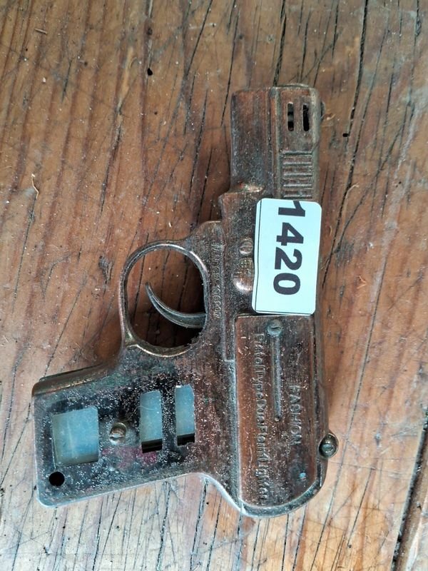 Pistola de juguete antigua para coleccionistas - imagen 3