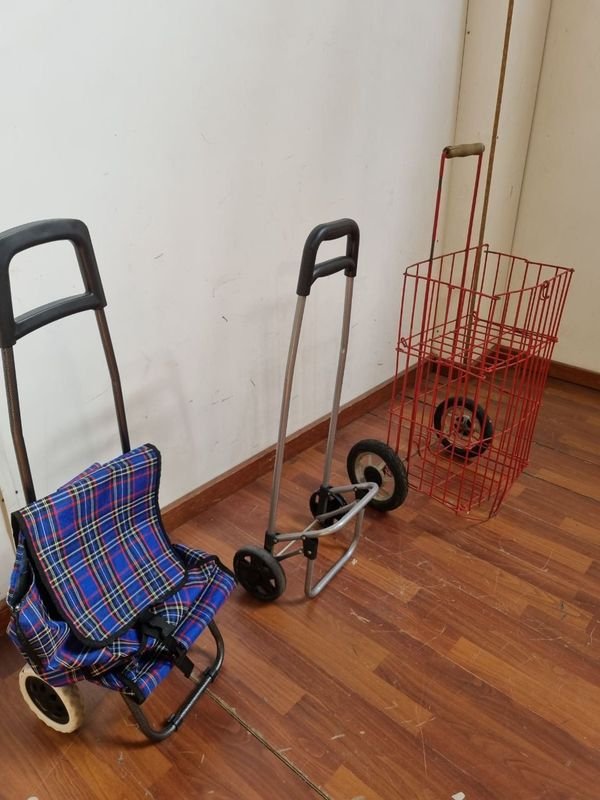 Carrito para Feria con Ruedas y Manillar - imagen 2