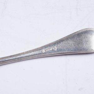 Juego de 12 Cubiertos de Plata: 6 Cucharas y 6 Tenedores - imagen 4